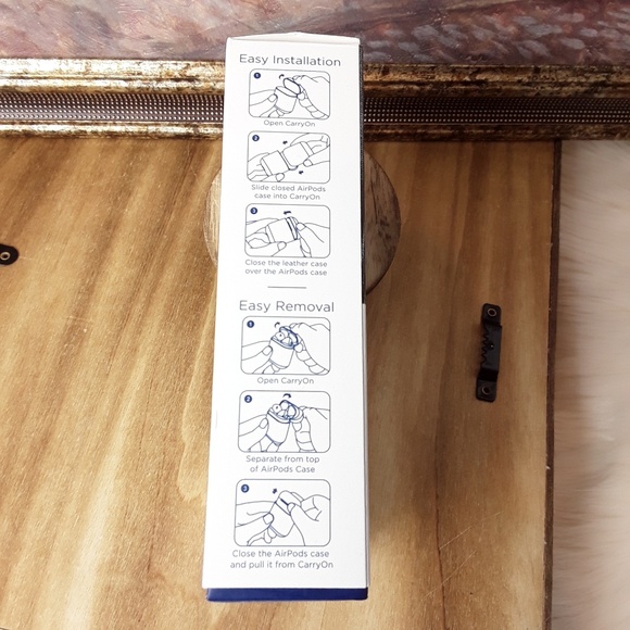 SOLD NEW Apple Airpods  Leather Case - Picture 2 of 8